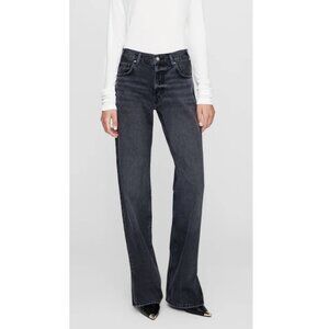 Anine Bing Grey Straight leg Jean